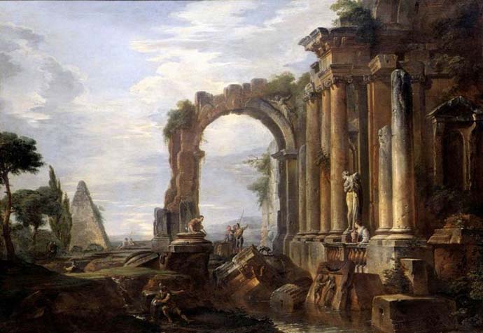 Capriccio of Classical Ruins